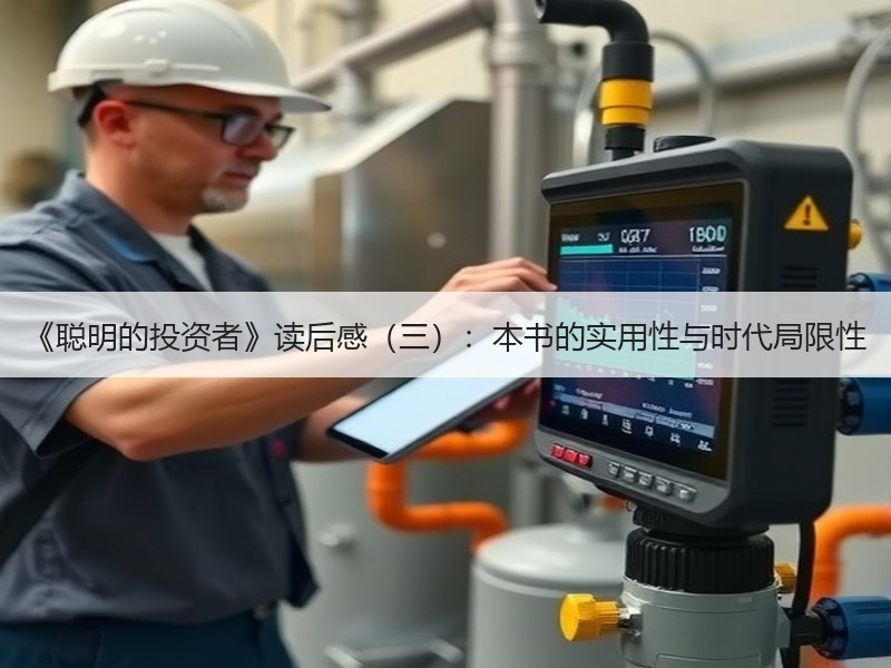 《聪明的投资者》读后感（三）：本书的实用性与时代局限性