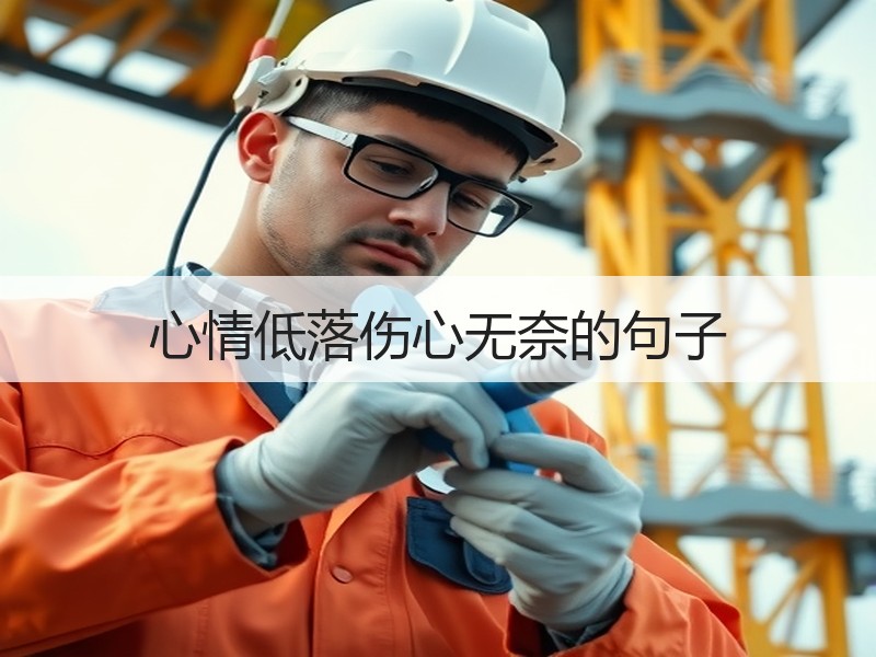 心情低落伤心无奈的句子