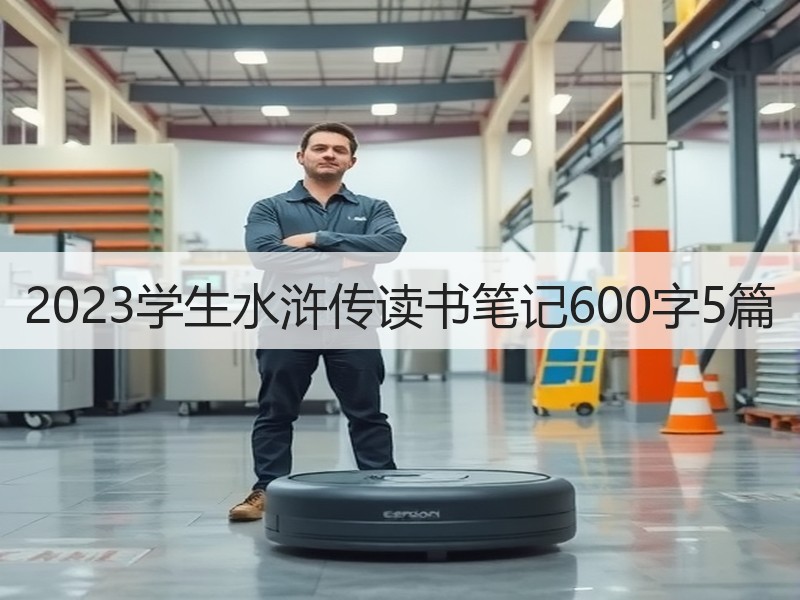 2023学生水浒传读书笔记600字5篇