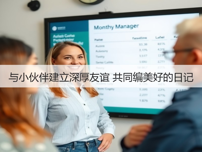 与小伙伴建立深厚友谊 共同编美好的日记