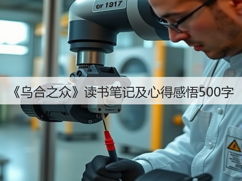 《乌合之众》读书笔记及心得感悟500字