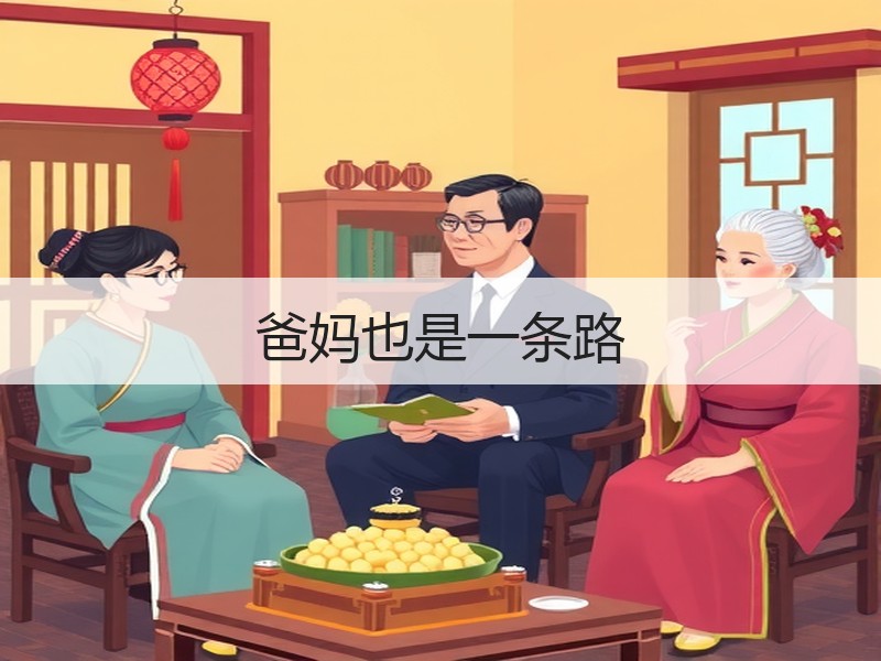 爸妈也是一条路