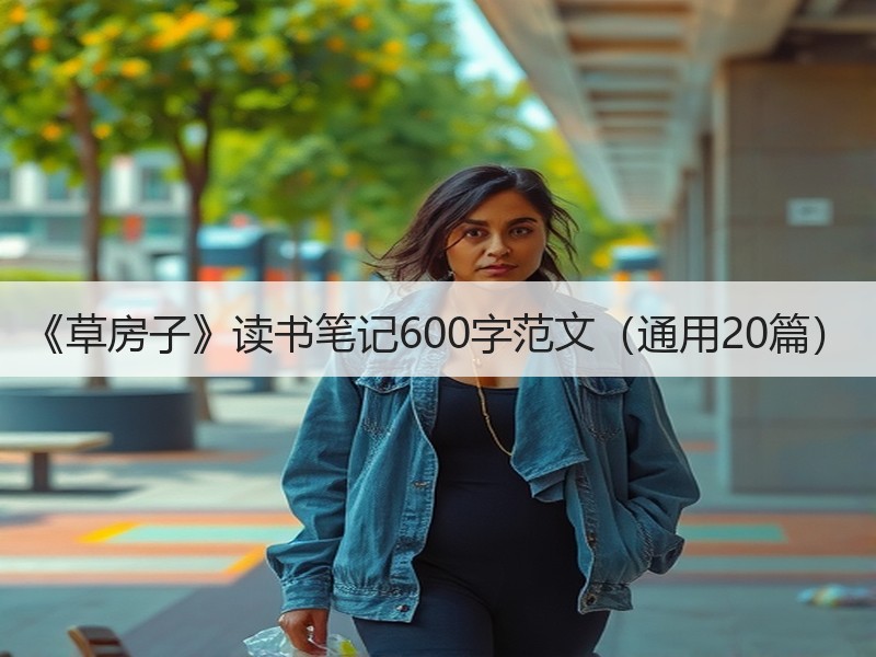 《草房子》读书笔记600字范文（通用20篇）