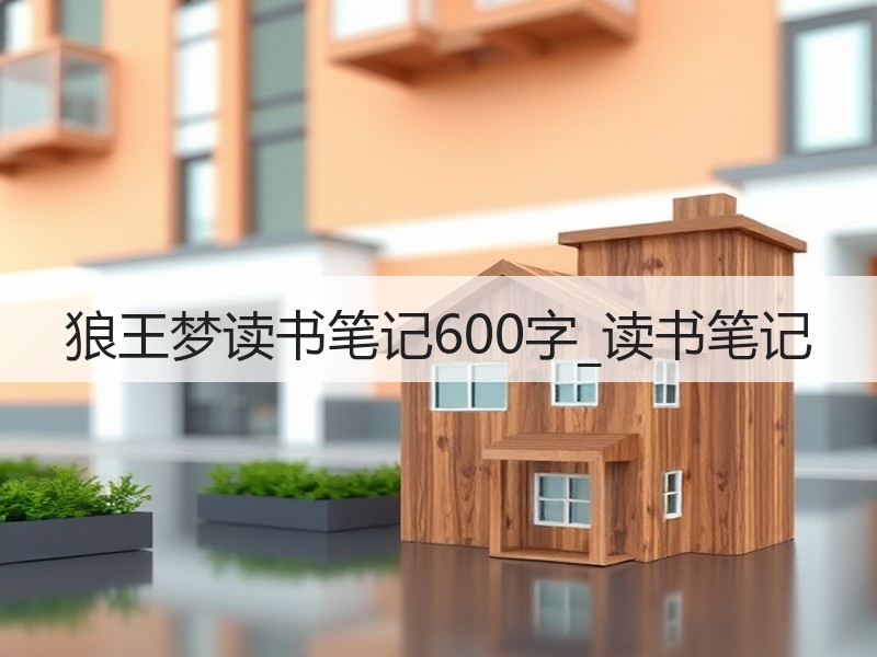 狼王梦读书笔记600字_读书笔记