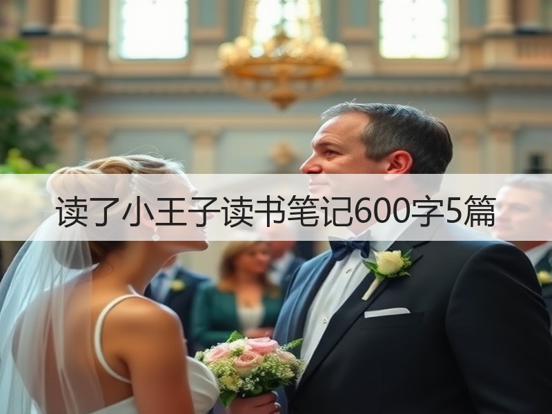 读了小王子读书笔记600字5篇