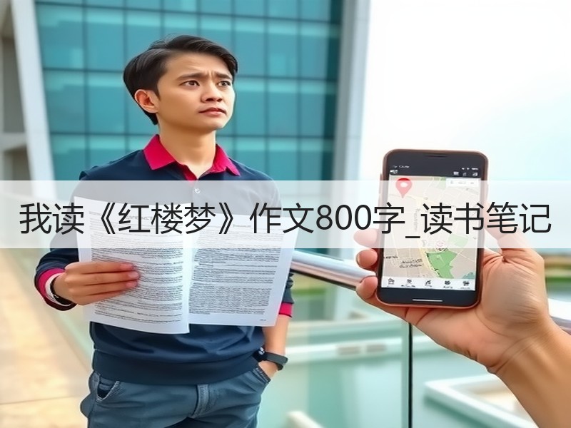 我读《红楼梦》作文800字_读书笔记