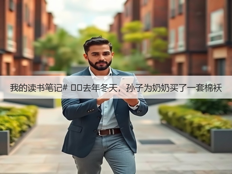 我的读书笔记# ✍️去年冬天，孙子为奶奶买了一套棉袄