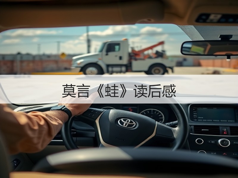 莫言《蛙》读后感