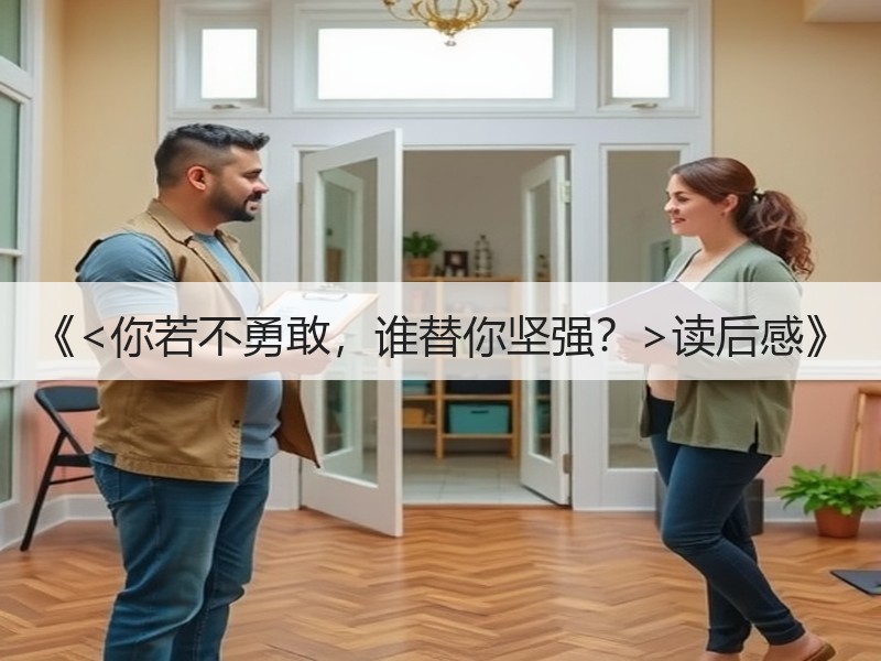 《<你若不勇敢，谁替你坚强？>读后感》