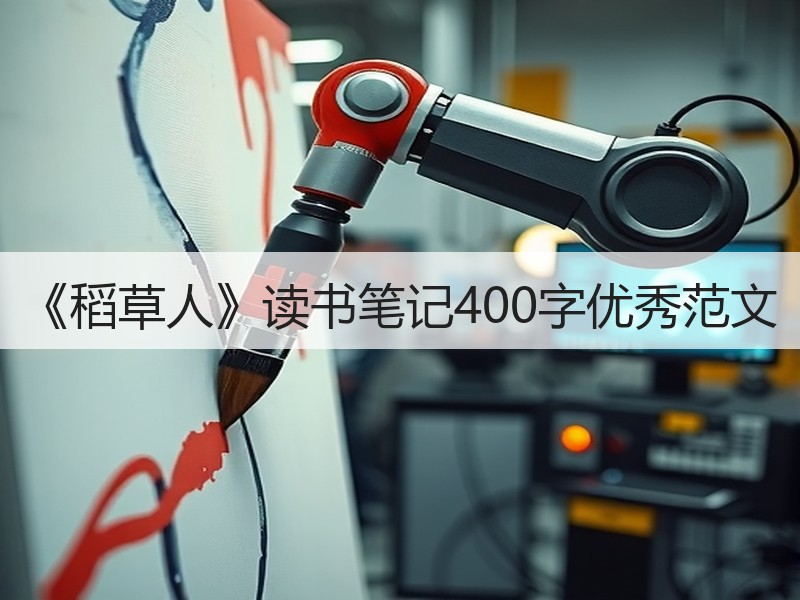 《稻草人》读书笔记400字优秀范文