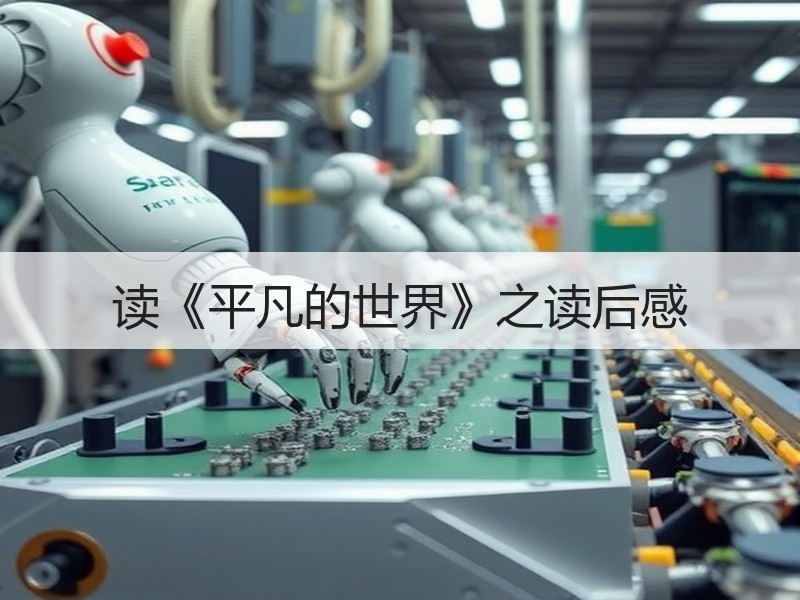 读《平凡的世界》之读后感