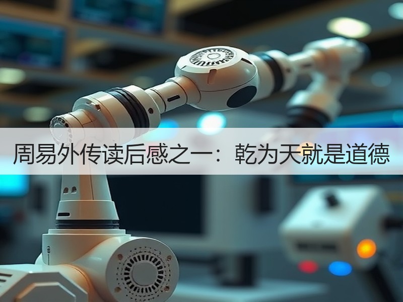 周易外传读后感之一：乾为天就是道德