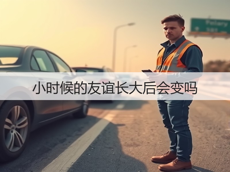 小时候的友谊长大后会变吗