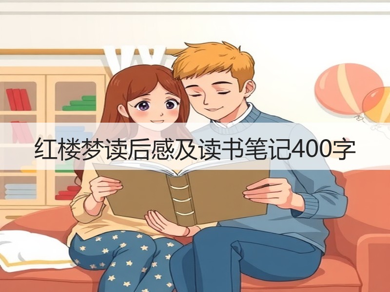 红楼梦读后感及读书笔记400字