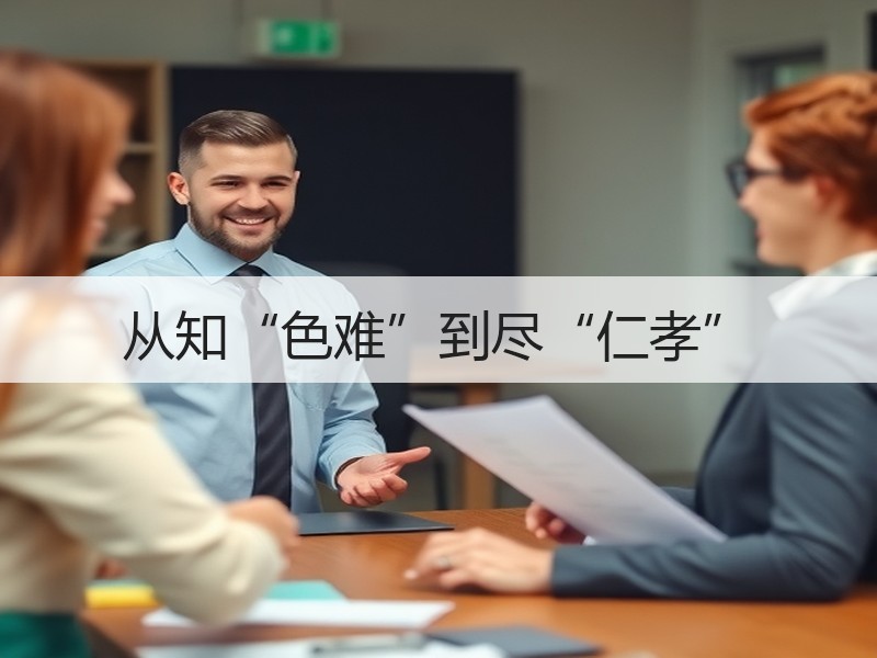 从知“色难”到尽“仁孝”