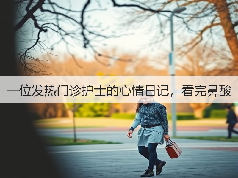 一位发热门诊护士的心情日记，看完鼻酸