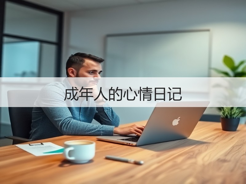 成年人的心情日记