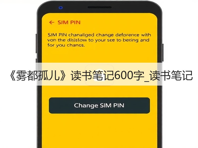 《雾都孤儿》读书笔记600字_读书笔记