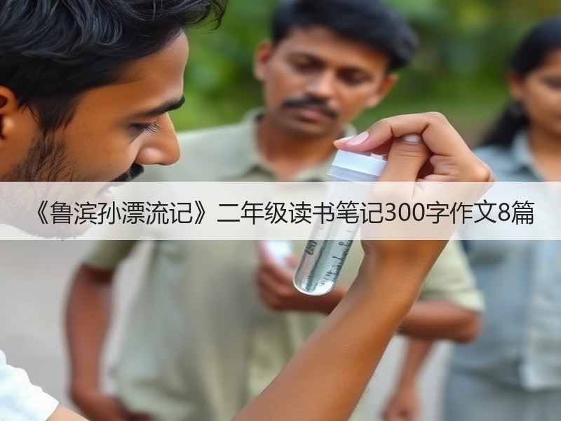 《鲁滨孙漂流记》二年级读书笔记300字作文8篇