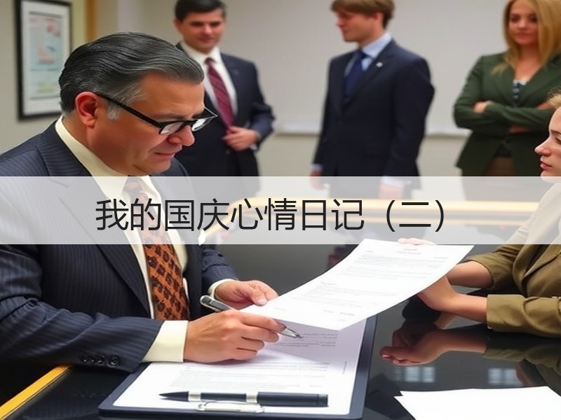 我的国庆心情日记（二）