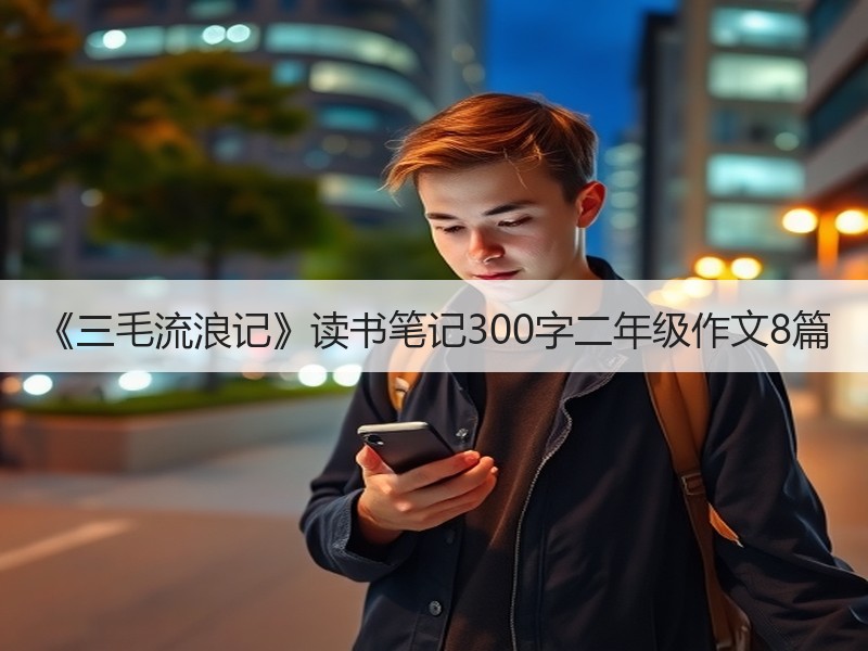 《三毛流浪记》读书笔记300字二年级作文8篇