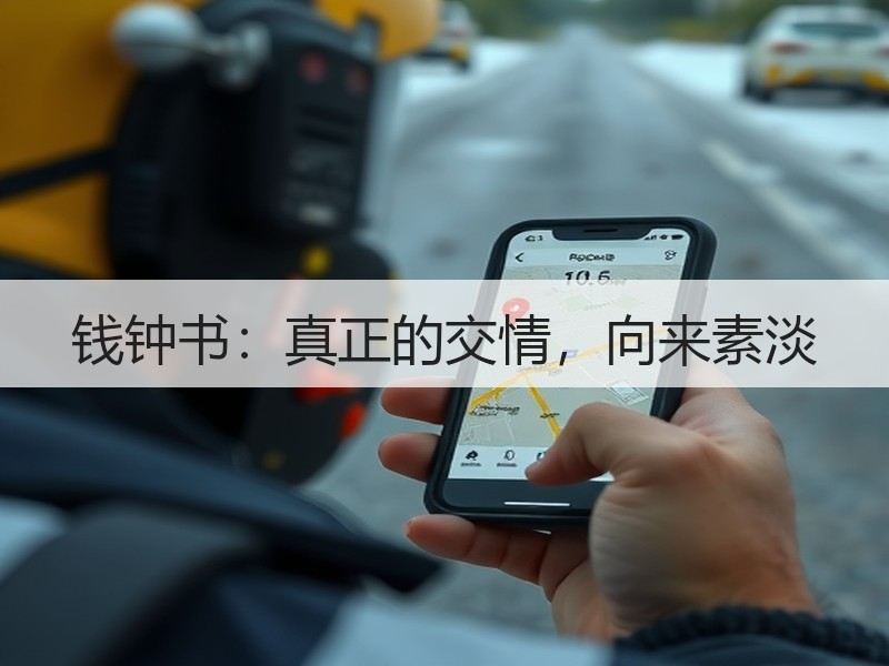 钱钟书：真正的交情，向来素淡