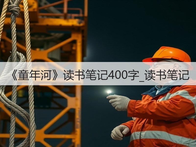 《童年河》读书笔记400字_读书笔记