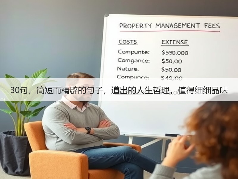 30句，简短而精辟的句子，道出的人生哲理，值得细细品味
