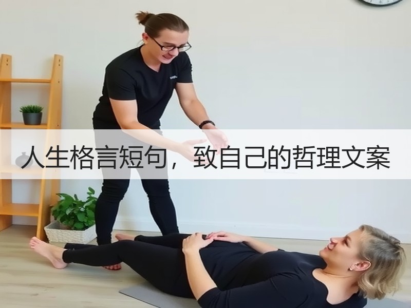人生格言短句，致自己的哲理文案