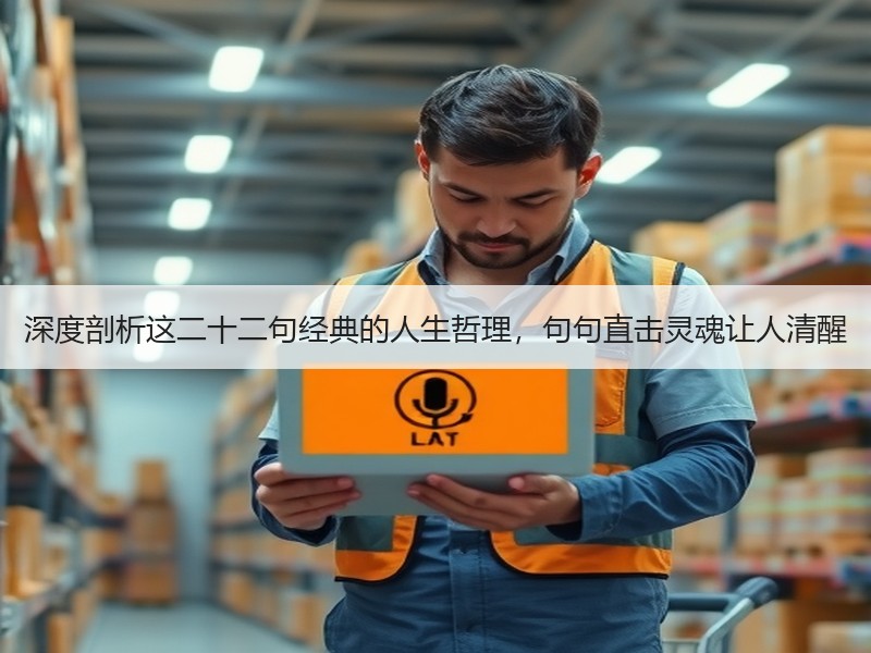 深度剖析这二十二句经典的人生哲理，句句直击灵魂让人清醒