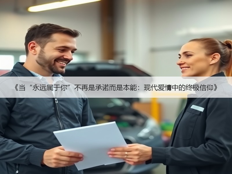 《当“永远属于你”不再是承诺而是本能：现代爱情中的终极信仰》