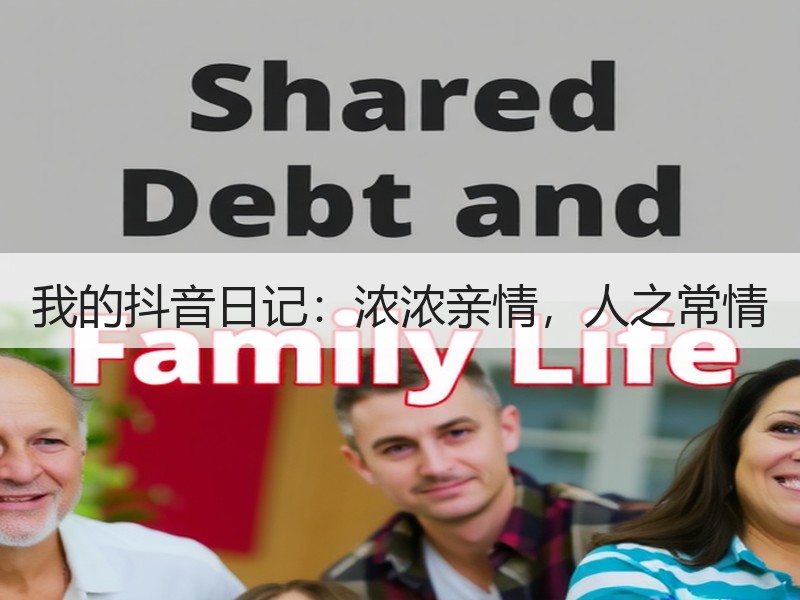 我的抖音日记：浓浓亲情，人之常情