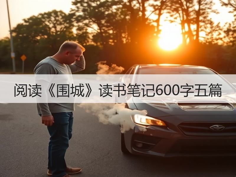 阅读《围城》读书笔记600字五篇