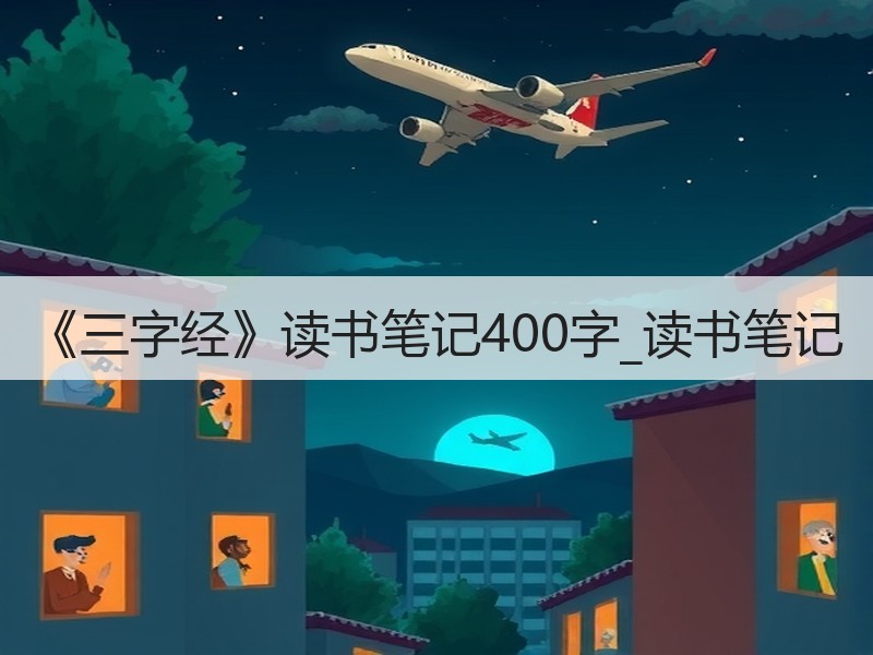 《三字经》读书笔记400字_读书笔记