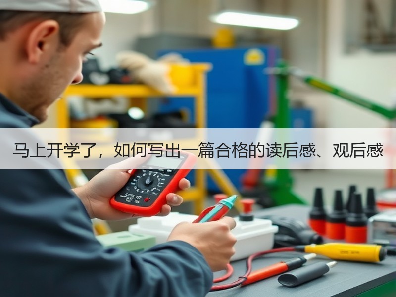 马上开学了，如何写出一篇合格的读后感、观后感