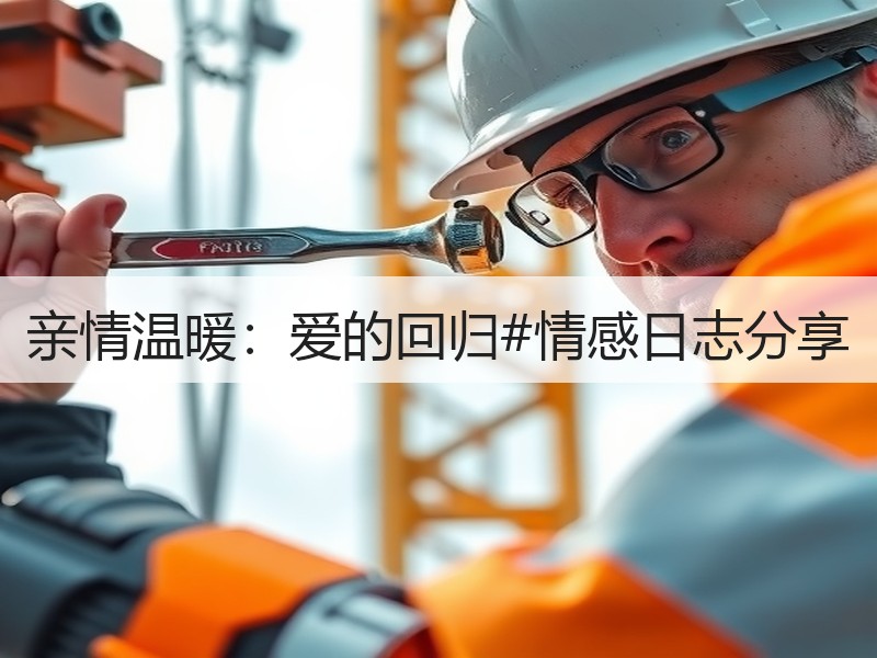 亲情温暖：爱的回归#情感日志分享
