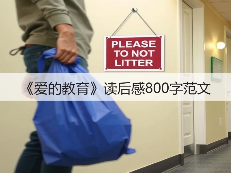 《爱的教育》读后感800字范文