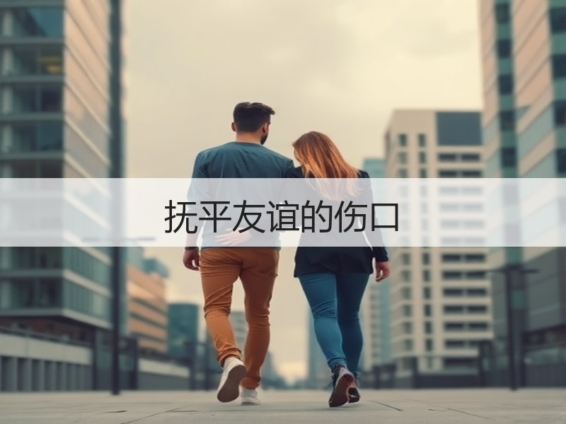 抚平友谊的伤口