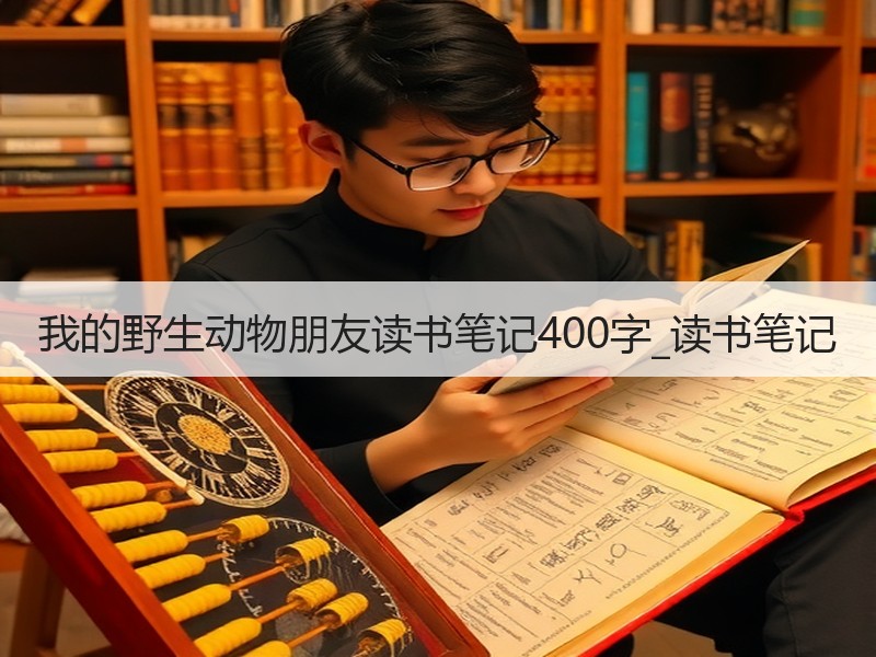 我的野生动物朋友读书笔记400字_读书笔记