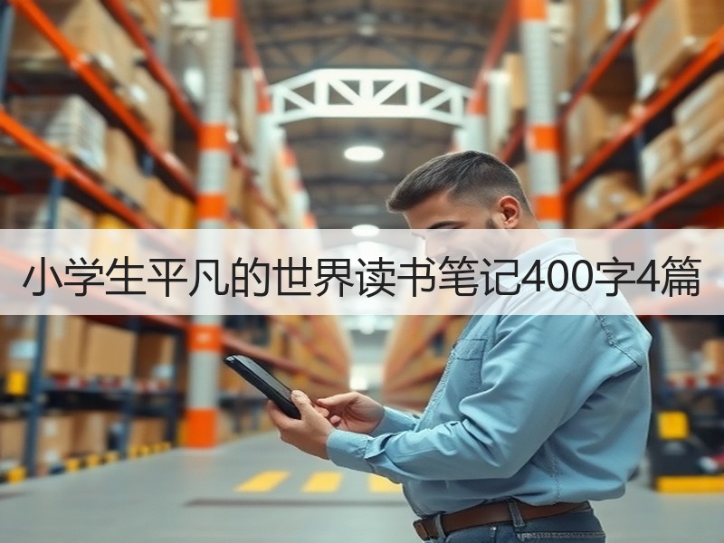 小学生平凡的世界读书笔记400字4篇