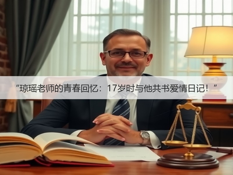 “琼瑶老师的青春回忆：17岁时与他共书爱情日记！”