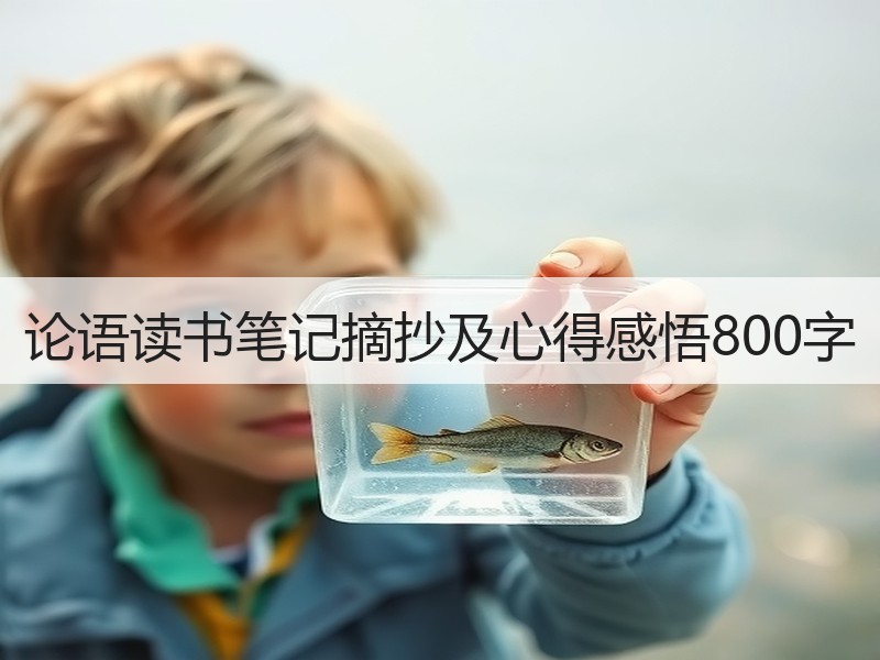 论语读书笔记摘抄及心得感悟800字