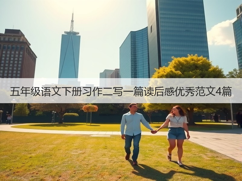 五年级语文下册习作二写一篇读后感优秀范文4篇