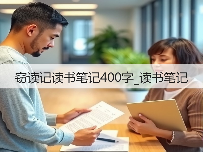 窃读记读书笔记400字_读书笔记