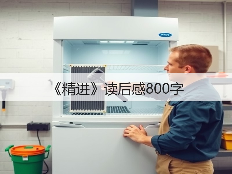 《精进》读后感800字