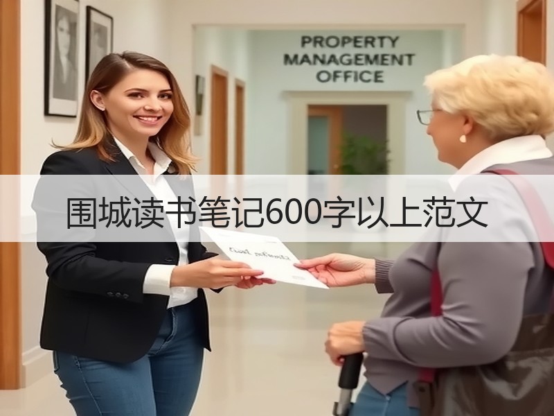 围城读书笔记600字以上范文