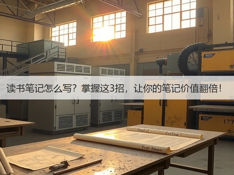读书笔记怎么写？掌握这3招，让你的笔记价值翻倍！