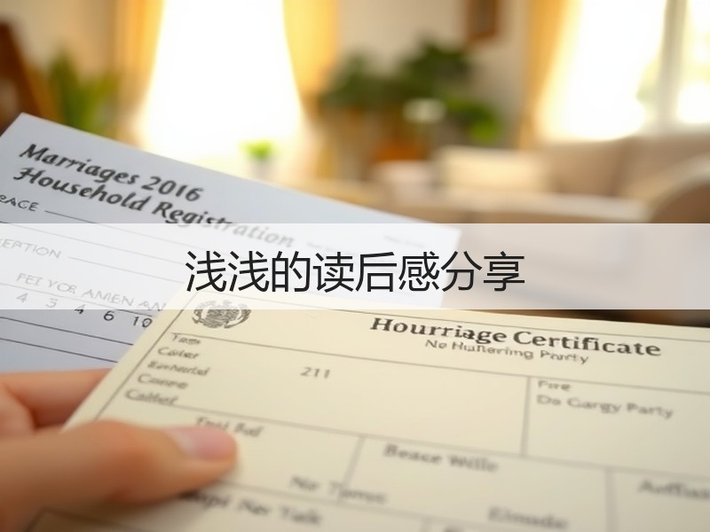 浅浅的读后感分享