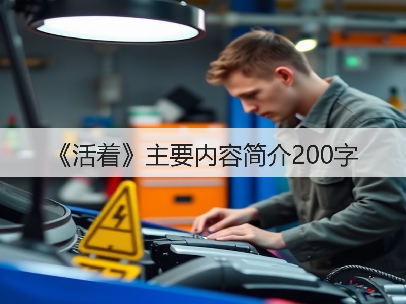 《活着》主要内容简介200字