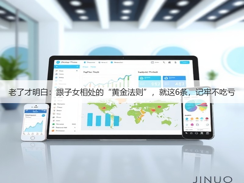 老了才明白：跟子女相处的“黄金法则”，就这6条，记牢不吃亏